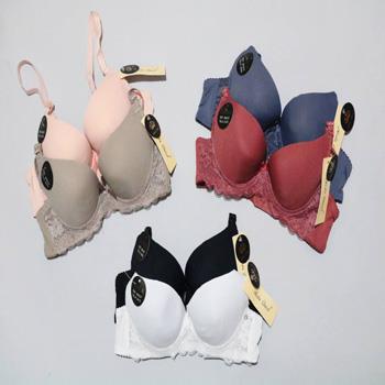 سوتین اسفنجی دخترانه سوزنی سایز:32/34/36/38 | تولیدی بارانه