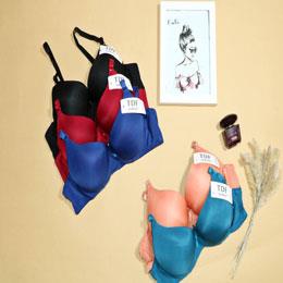 سوتین اسفنجی جکدار دخترانه سايز :75-80-85 | فروشگاه بارانه