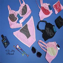 ست سوتین شورت لمه