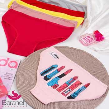 شورت تمام نخ پشت چاپی سایز 42-44 - فروشگاه بارانه