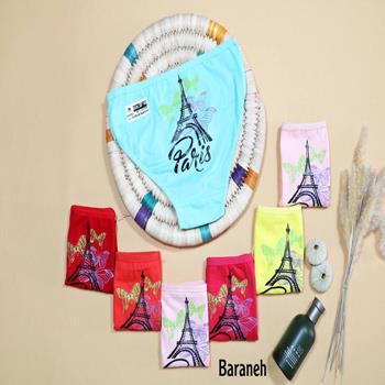 شورت نخي پشت چاپ سايز بندي:38_40 - بارانه شاپ