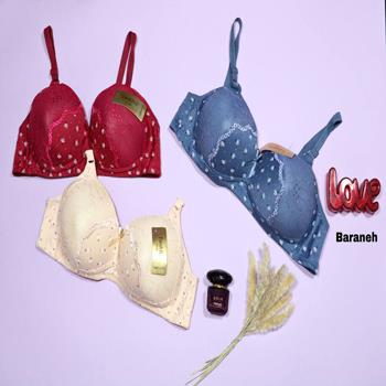 سوتین اسفنجی بدون فنر زنانه سایز: 90-95-100 | فروشگاه بارانه