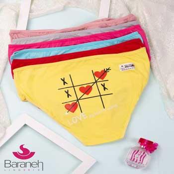 شورت نخي پشت چاپ سايز بندي:52-54 | تولیدی بارانه