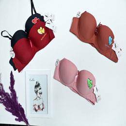 سوتين اسفنجي فنردار بدون جک دکلته سايز بندي: -80-85-90-95 | فروشگاه بارانه