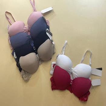 سوتین اسفنجی زنانه نگین دار سایز:۷۵-۸۰-۸۵-۹۰ | بارانه شاپ