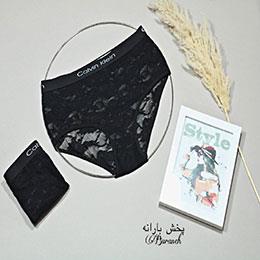 شورت تمام تور دانتل زنانه